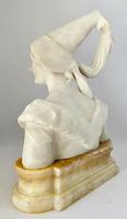 Stunning Alabaster Bust c.1900 (6 of 8) Stunning Alabaster Bust c.1900 (6 of 8)