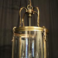 French Large Brass Four Light Antique Lantern (8 of 10) French Large Brass Four Light Antique Lantern (8 of 10)