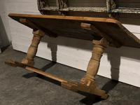 French Bleached Oak Farmhouse Dining Table (7 of 10) French Bleached Oak Farmhouse Dining Table (7 of 10)