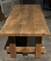 Chunky Bleached Oak Farmhouse Dining Table (4 of 12) Chunky Bleached Oak Farmhouse Dining Table (4 of 12)