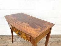 Reproduction Mahogany Bow Front Side Table (6 of 9) Reproduction Mahogany Bow Front Side Table (6 of 9)
