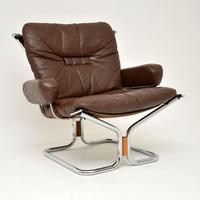 1960’s Pair of Leather & Chrome Armchairs by Ingmar Relling (8 of 12) 1960’s Pair of Leather & Chrome Armchairs by Ingmar Relling (8 of 12)