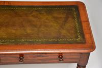 Antique Victorian Mahogany Leather Top Writing Table / Desk (10 of 10) Antique Victorian Mahogany Leather Top Writing Table / Desk (10 of 10)