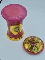 Antique Opaline Glass Jar (9 of 10) Antique Opaline Glass Jar (9 of 10)