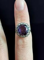 Vintage Colour Change Sapphire & Paste Cluster Ring, 9ct Rose Gold (13 of 13) Vintage Colour Change Sapphire & Paste Cluster Ring, 9ct Rose Gold (13 of 13)