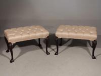 Pair of Early 20th Century Mahogany Stools (2 of 6) Pair of Early 20th Century Mahogany Stools (2 of 6)