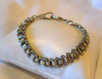 Antique Bracelet 1890s Victorian Silver Nickel Fancy Link 7 1/2" Length 13.6 Grams (2 of 12) Antique Bracelet 1890s Victorian Silver Nickel Fancy Link 7 1/2" Length 13.6 Grams (2 of 12)