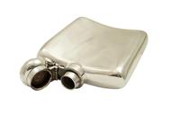 Antique Edwardian Sterling Silver Hip Flask 1906 (4 of 9) Antique Edwardian Sterling Silver Hip Flask 1906 (4 of 9)