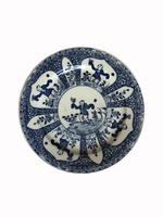 Antique Chinese Blue & White Hand Painted Plate (5 of 5) Antique Chinese Blue & White Hand Painted Plate (5 of 5)