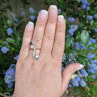 Antique Edwardian 15ct Gold Diamond & Sapphire Upfinger Dress Ring (7 of 12) Antique Edwardian 15ct Gold Diamond & Sapphire Upfinger Dress Ring (7 of 12)