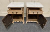 Pair of French Bleached Oak Bedside Cupboards (6 of 13) Pair of French Bleached Oak Bedside Cupboards (6 of 13)