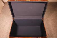 English Travel Chest in Leather - Early 20th Century (11 of 11) English Travel Chest in Leather - Early 20th Century (11 of 11)