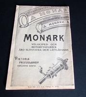 1931 Monark Motorcycle & Bicycle Rare Catalogue / Brochure Sweden (7 of 7) 1931 Monark Motorcycle & Bicycle Rare Catalogue / Brochure Sweden (7 of 7)
