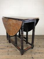 Early 18th Century Yew & Fruitwood Gateleg Table (9 of 12) Early 18th Century Yew & Fruitwood Gateleg Table (9 of 12)