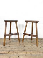 Pair of Rustic Wooden Cutler’s Stools (3 of 10) Pair of Rustic Wooden Cutler’s Stools (3 of 10)