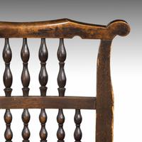 Attractive Mid 19th Century Elm Spindleback Armchair (5 of 5) Attractive Mid 19th Century Elm Spindleback Armchair (5 of 5)