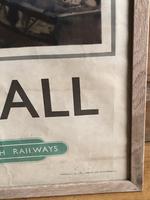 Original British Railways Poster Cornwall by Jack Merriott c.1950 (11 of 14) Original British Railways Poster Cornwall by Jack Merriott c.1950 (11 of 14)