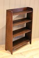 Small Graduated Open Oak Bookcase (4 of 10) Small Graduated Open Oak Bookcase (4 of 10)