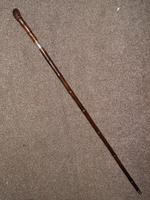 Victorian Hallmarked Repousse Silver 1896 Sword / Walking Cane W/Burr Root Top (4 of 13) Victorian Hallmarked Repousse Silver 1896 Sword / Walking Cane W/Burr Root Top (4 of 13)
