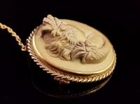 Antique Lava Cameo Brooch, 19th Century (3 of 8) Antique Lava Cameo Brooch, 19th Century (3 of 8)