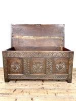 Antique 18th Century Carved Oak Coffer (4 of 10) Antique 18th Century Carved Oak Coffer (4 of 10)