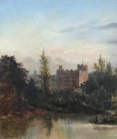 Lovely Original Mid 19th Century Antique British Castle River Landscape Oil Painting (7 of 11) Lovely Original Mid 19th Century Antique British Castle River Landscape Oil Painting (7 of 11)