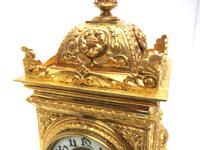 Good French Ormolu Cubed Classic 8 Day Striking Mantle Clock (10 of 11) Good French Ormolu Cubed Classic 8 Day Striking Mantle Clock (10 of 11)