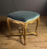 Beautiful French Giltwood Dressing Table Stool (7 of 12) Beautiful French Giltwood Dressing Table Stool (7 of 12)