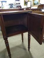 Mahogany Tray Top Bedside Table (4 of 6) Mahogany Tray Top Bedside Table (4 of 6)