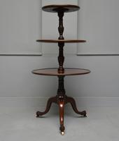 Georgian Mahogany Three Tier Dumbwaiter (3 of 12) Georgian Mahogany Three Tier Dumbwaiter (3 of 12)