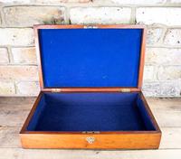Large Flamed Mahogany Collectors Box 1880 (4 of 8) Large Flamed Mahogany Collectors Box 1880 (4 of 8)