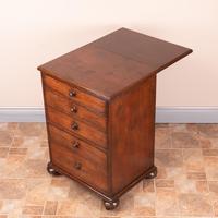 19th Century Small Mahogany Chest of Drawers with Extending Top (19 of 24) 19th Century Small Mahogany Chest of Drawers with Extending Top (19 of 24)