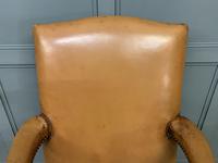 Leather Upholstered Gainsborough Armchair (10 of 12) Leather Upholstered Gainsborough Armchair (10 of 12)