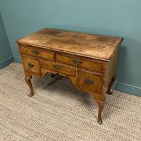 Spectacular 18th Century Figured Walnut Antique Lowboy / Side Table (2 of 5) Spectacular 18th Century Figured Walnut Antique Lowboy / Side Table (2 of 5)