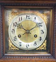 Superb Antique German Oak 8-Day Mantel Clock Quarter Striking Bracket Clock by Junghans (7 of 8) Superb Antique German Oak 8-Day Mantel Clock Quarter Striking Bracket Clock by Junghans (7 of 8)