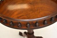 Antique Georgian Style Mahogany Gallery Side Table (4 of 7) Antique Georgian Style Mahogany Gallery Side Table (4 of 7)