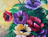 British School Vintage Mid-Century Still Life Floral Study Oil Painting (8 of 12) British School Vintage Mid-Century Still Life Floral Study Oil Painting (8 of 12)