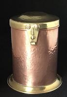 Arts & Crafts Brass and Copper Tea Caddy (3 of 5) Arts & Crafts Brass and Copper Tea Caddy (3 of 5)
