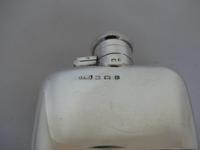 Beautiful Silver Hip Flask, Birmingham 1929 (3 of 5) Beautiful Silver Hip Flask, Birmingham 1929 (3 of 5)