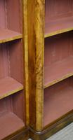 Burr Walnut Open Bookcase (2 of 8) Burr Walnut Open Bookcase (2 of 8)