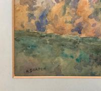 Outstanding 20thc Signed Autumn Landscape Castle Ruin Watercolour Painting (10 of 11) Outstanding 20thc Signed Autumn Landscape Castle Ruin Watercolour Painting (10 of 11)