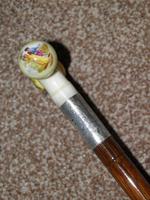 Antique hallmarked 1913 silver dress cane w/ carved fist & french porcelain yop (3 of 14) Antique hallmarked 1913 silver dress cane w/ carved fist & french porcelain yop (3 of 14)