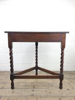 Antique Carved Oak Demi Lune Hall Table (10 of 10) Antique Carved Oak Demi Lune Hall Table (10 of 10)
