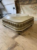 19th Century French White Marble Stand with Ormolu Decoration (2 of 8) 19th Century French White Marble Stand with Ormolu Decoration (2 of 8)