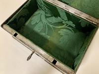 Rare Antique Victorian Etched Steel Strongbox Safe with Key (11 of 14) Rare Antique Victorian Etched Steel Strongbox Safe with Key (11 of 14)