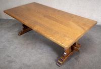 Large Oak Coffee Table (7 of 7) Large Oak Coffee Table (7 of 7)
