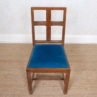 6 Arts & Crafts Carved Oak Dining Chairs (7 of 10) 6 Arts & Crafts Carved Oak Dining Chairs (7 of 10)
