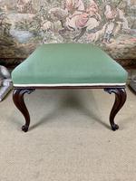 Very Large 19th Century Mahogany Framed Foot Stool (2 of 5) Very Large 19th Century Mahogany Framed Foot Stool (2 of 5)