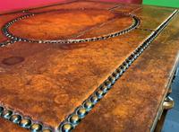 Outstanding William & Mary Style Leather & Stud Bound Country Oak Lowboy Table (18 of 18) Outstanding William & Mary Style Leather & Stud Bound Country Oak Lowboy Table (18 of 18)
