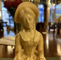 Royal Worcester – Porcelain Figure 'Shape: 1052' of A Young Lady Wearing a Fine Dress by James Hadley (3 of 5) Royal Worcester – Porcelain Figure 'Shape: 1052' of A Young Lady Wearing a Fine Dress by James Hadley (3 of 5)